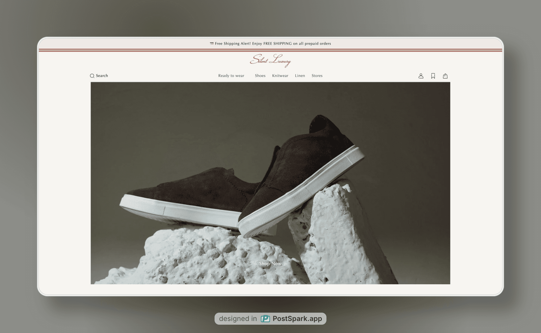 Silent Luxury — Shopify Store