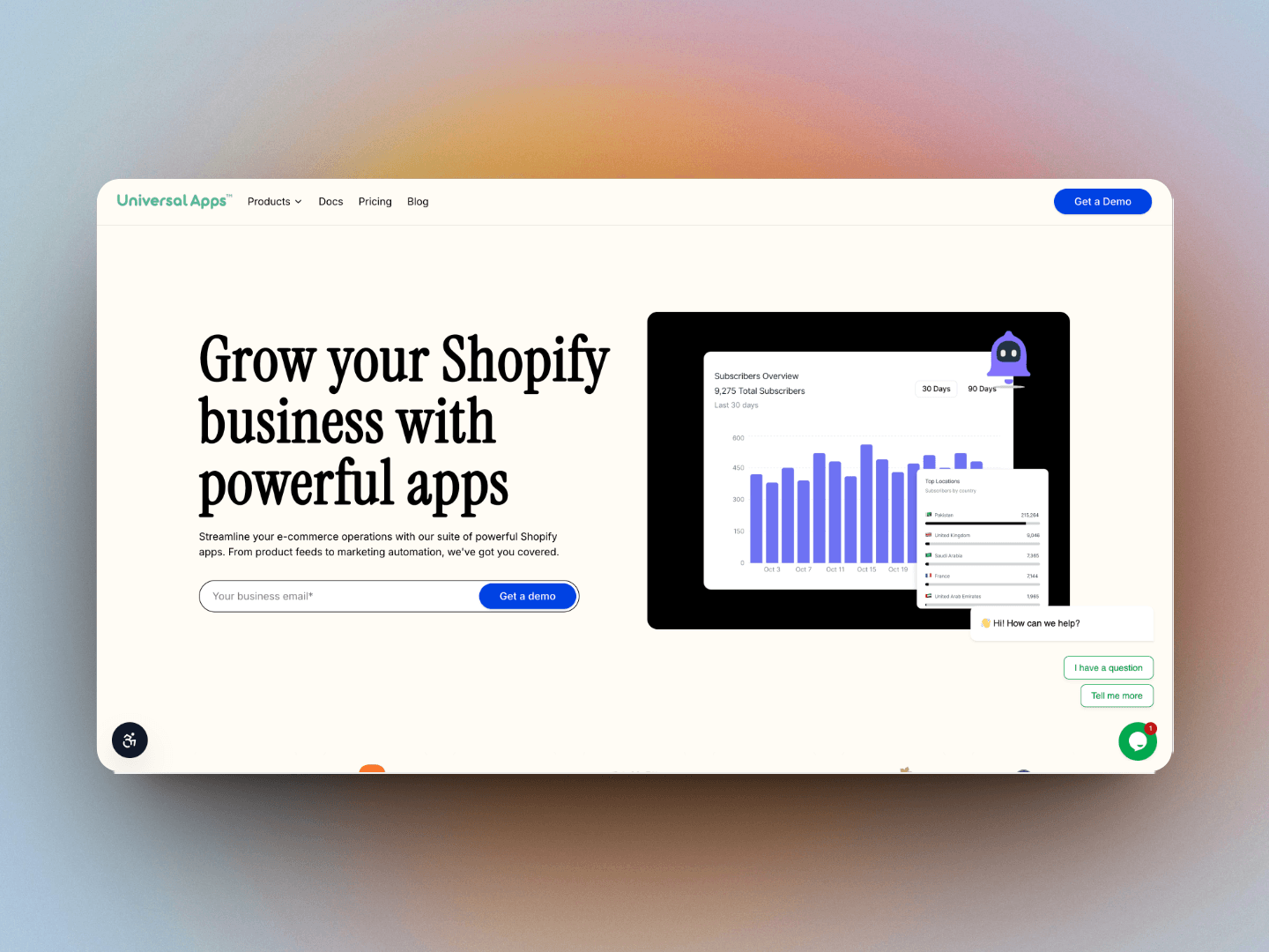 Universal Apps — Shopify Apps
